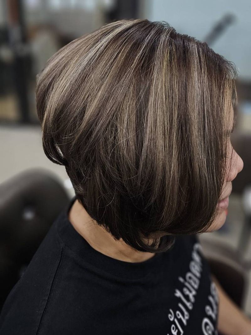 ทำสีไฮไลท์ 324 Hairdressing Salon